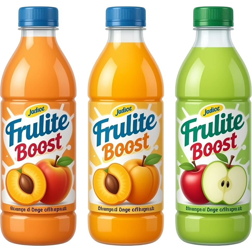 Juice Frulite Boost: Orange, Apricot, Apple emoji