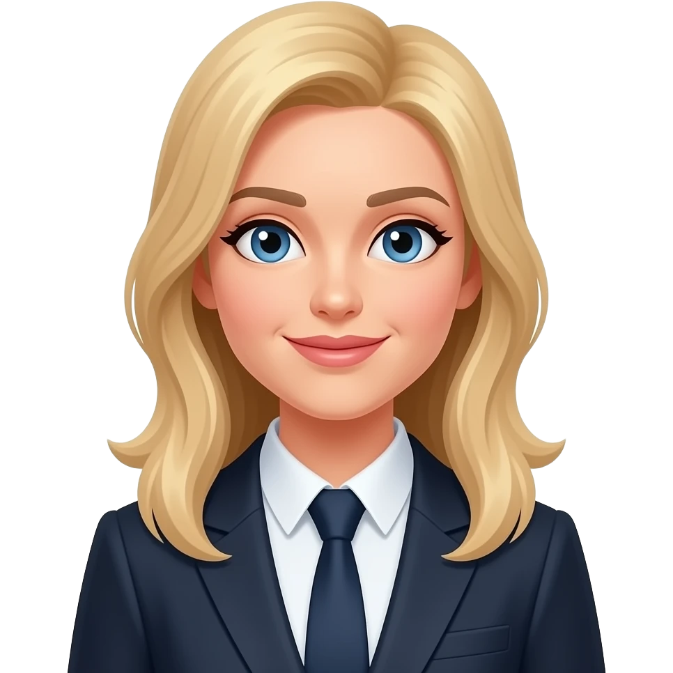 office woman beautiful blonde emoji