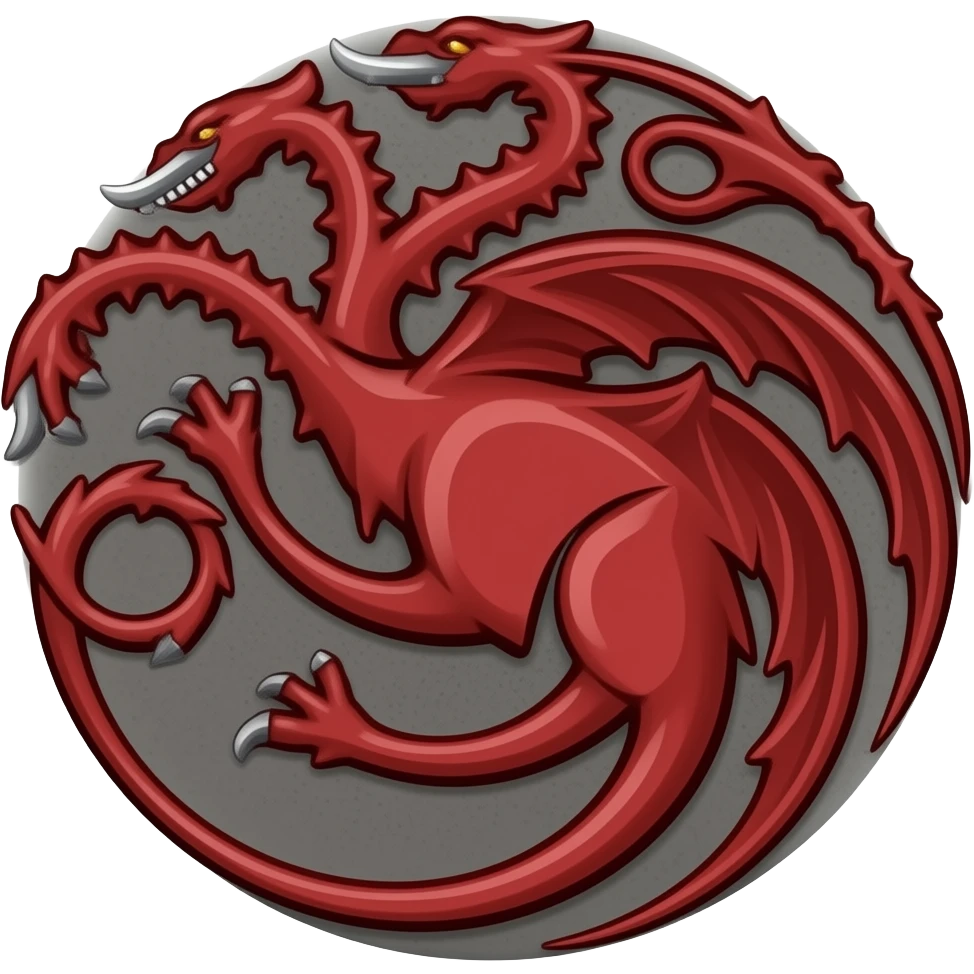 the targaryen flag from game of thrones emoji
