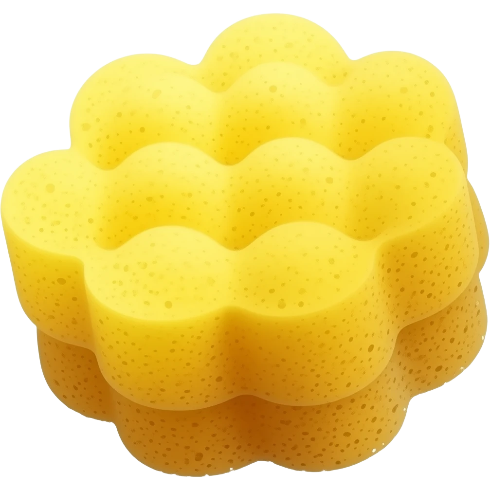 esponja amarilla de ducha emoji