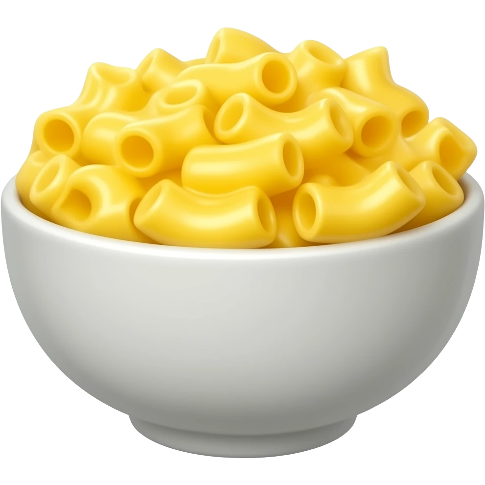 Mac and cheese emoji
