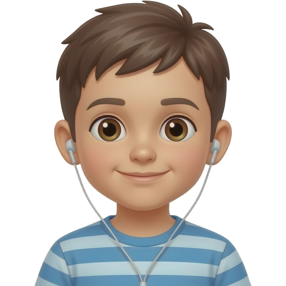 little boy emoji with hearing aids emoji