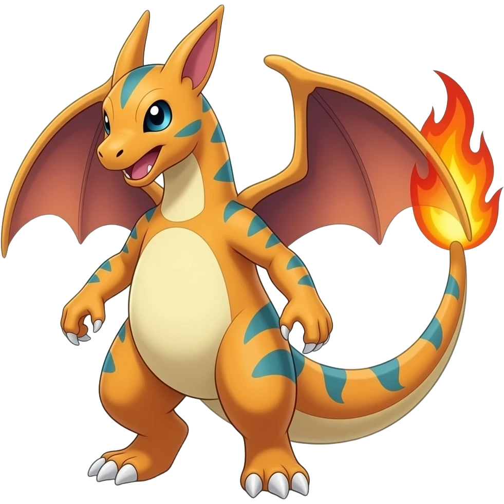 Gabite-Veemon-ExVeemon-Digimon-Latias-Peppercat-Pokémon-Flamedramon-fusion-animal-hybrid-creature, Full body emoji
