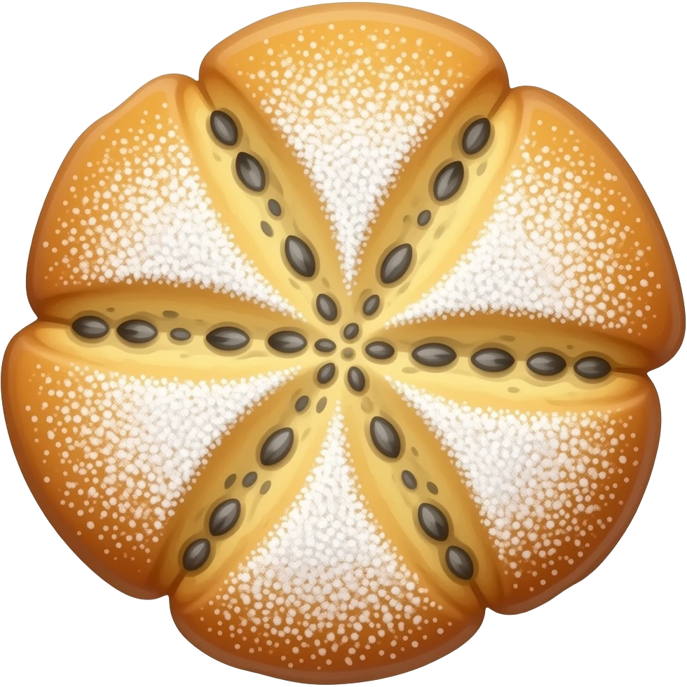 assyrian kolachie cookie emoji