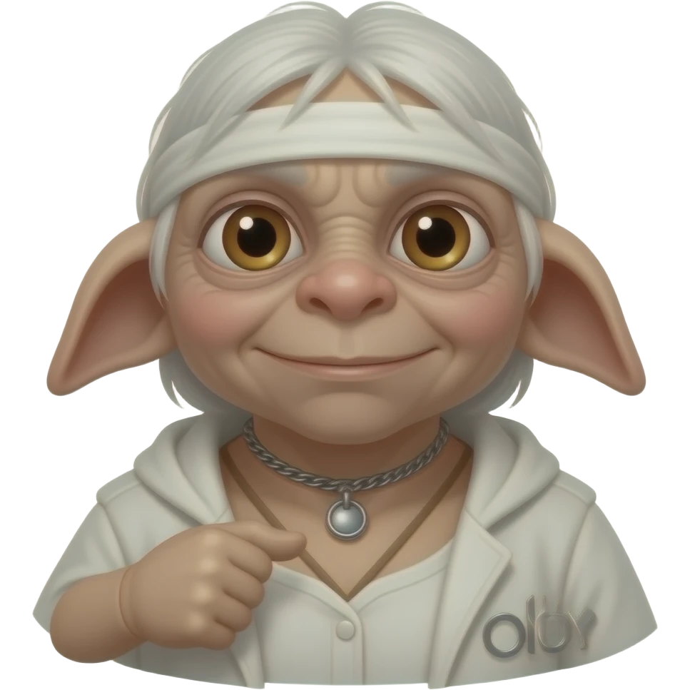 Dobi the elf of Harry potterBeing his wife’s slave emoji