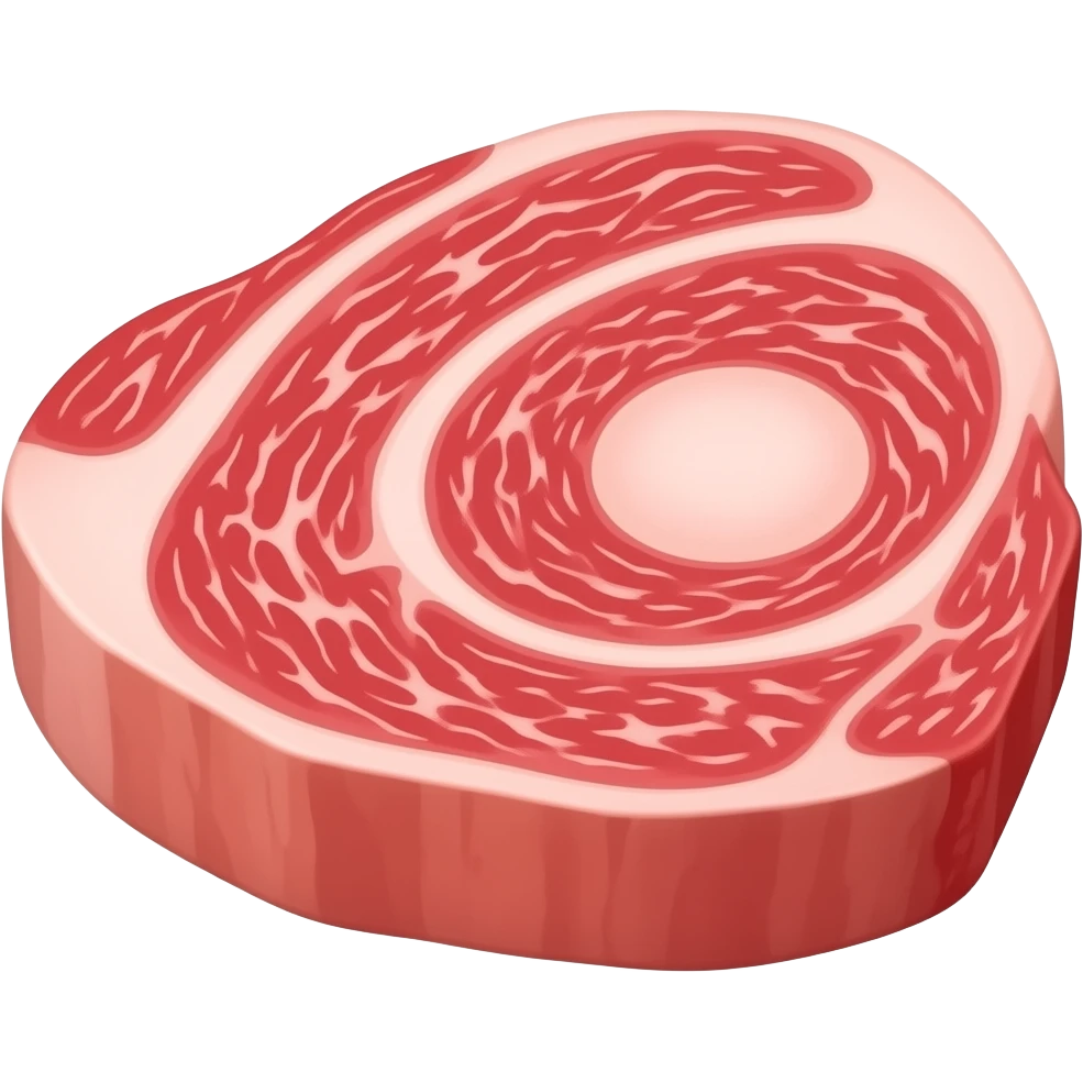 japanese wagyu A5 premium steak with high marble socre emoji