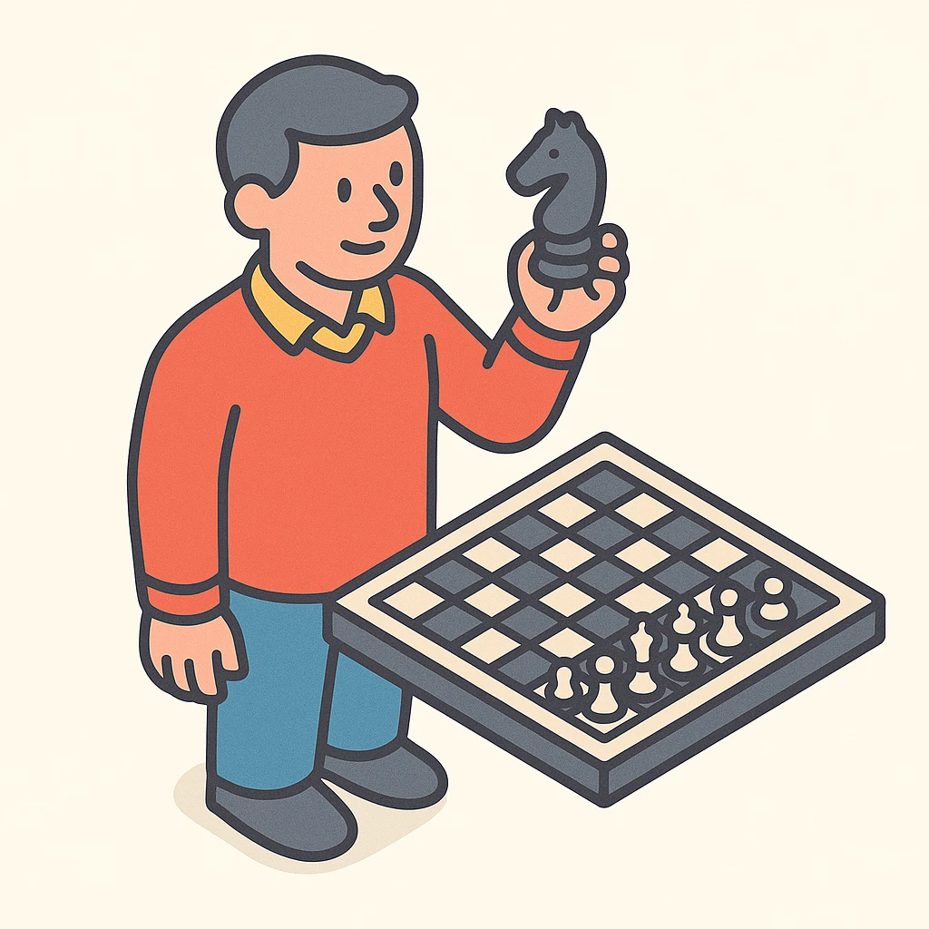 a chess coach emoji