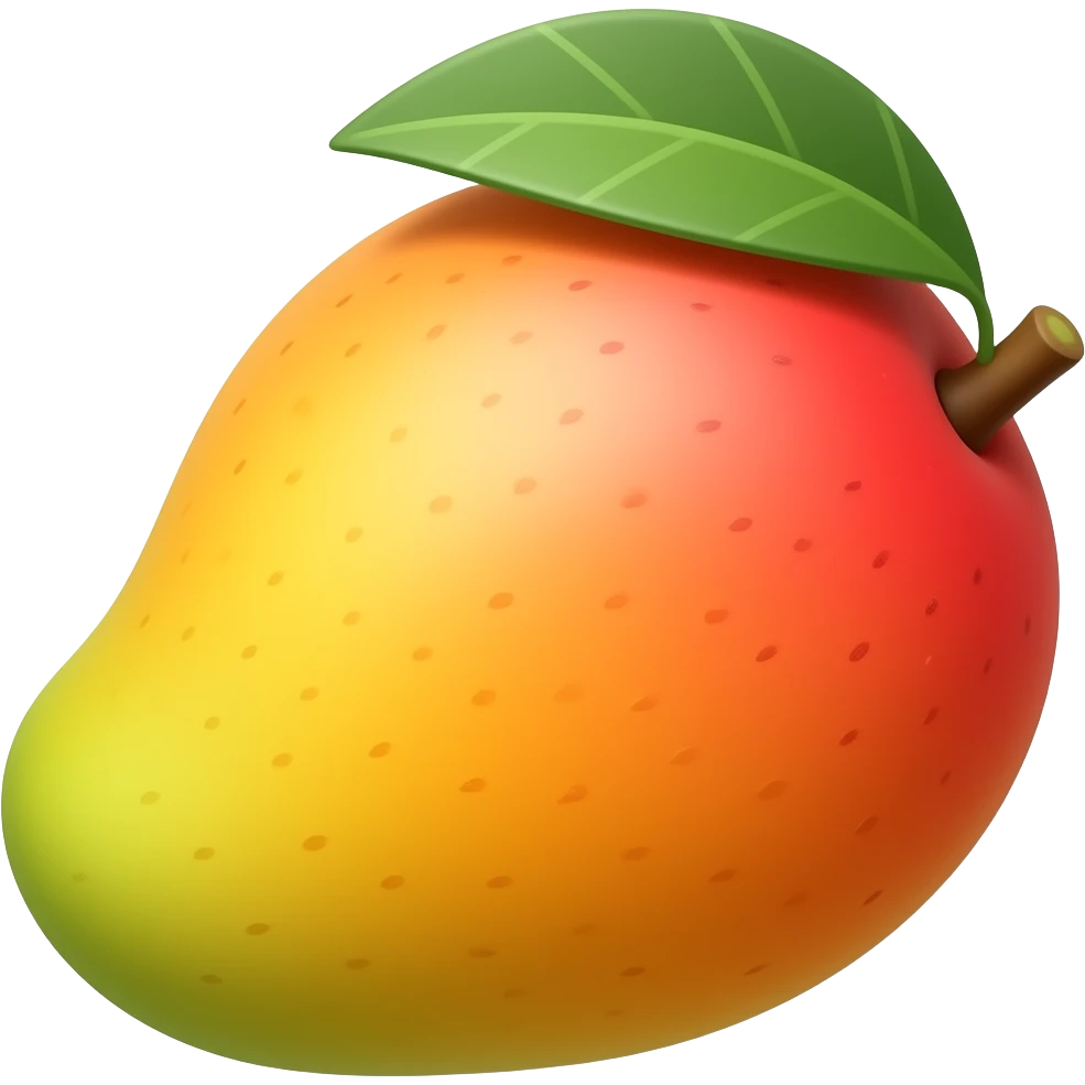 une mangue emoji