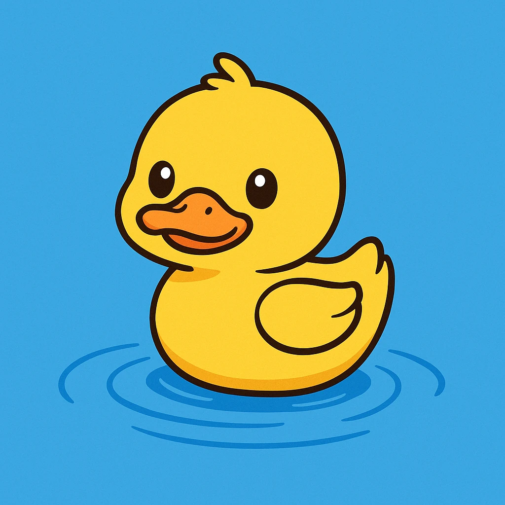 yellow duck emoji