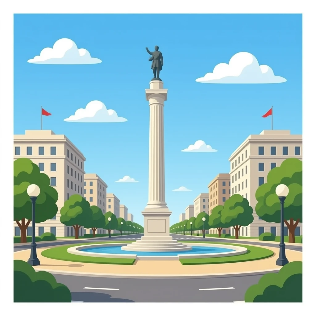 Farragut Square DC emoji