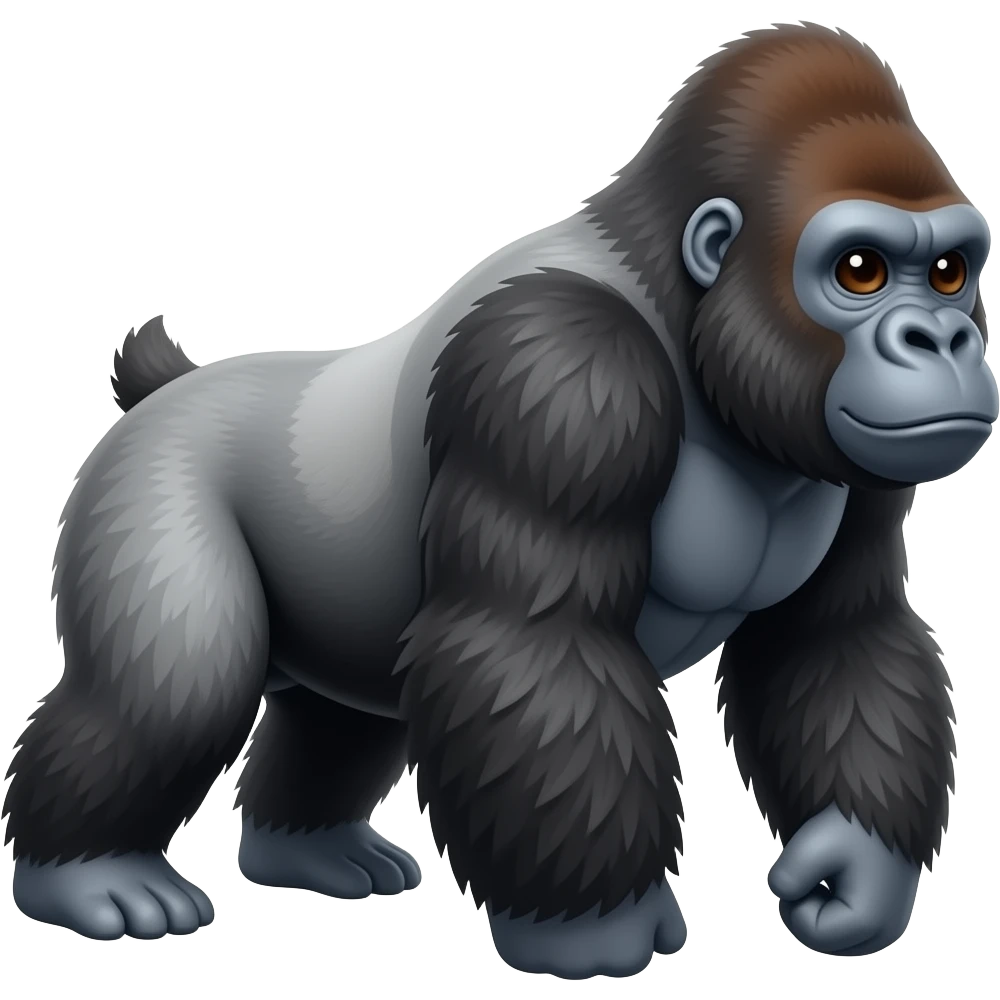 dog mixed wth gorila emoji
