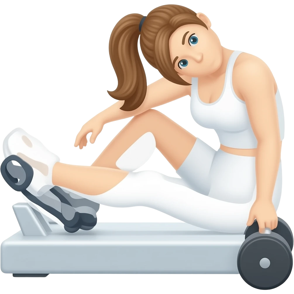 Treino feminino pernas emoji