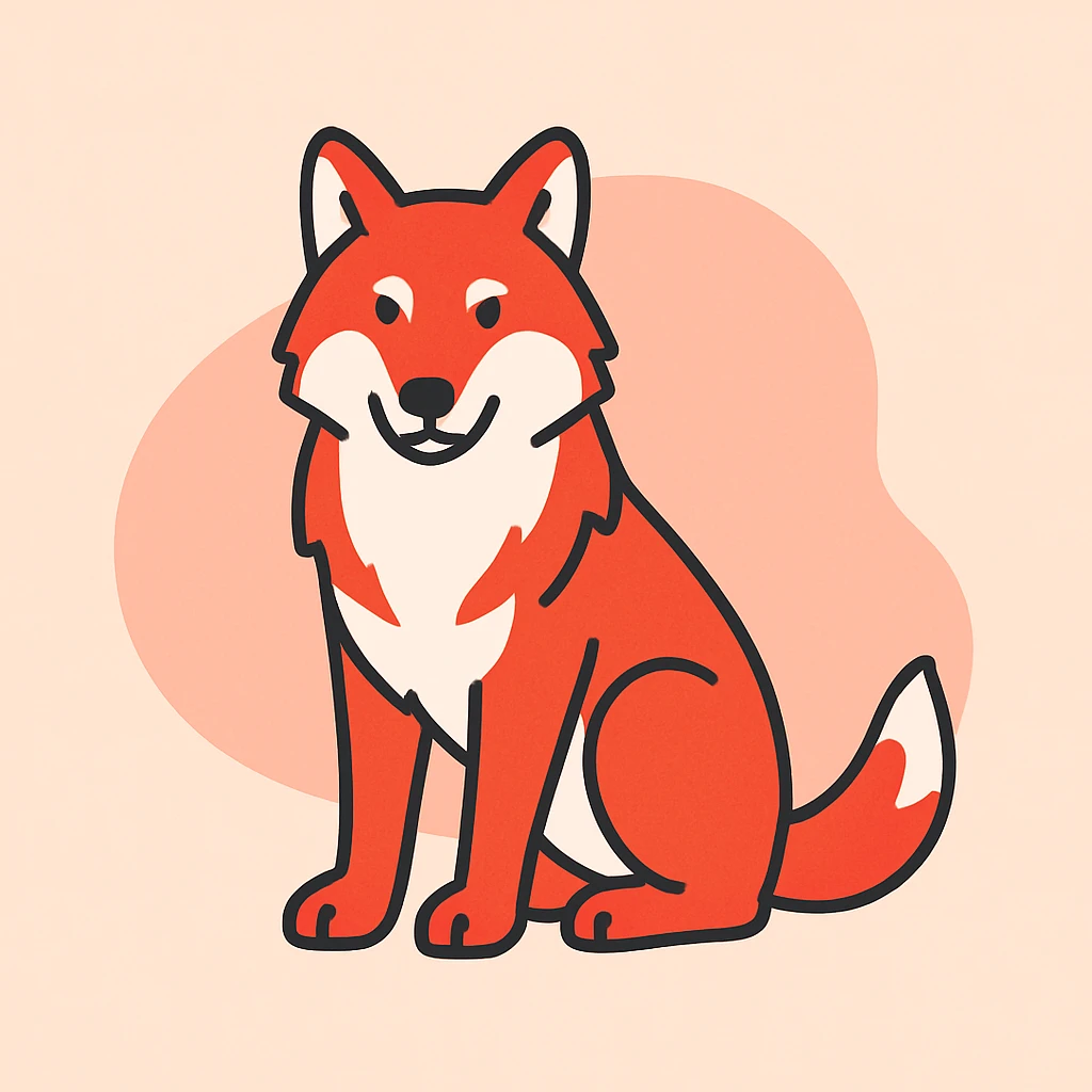 Wolf emoji