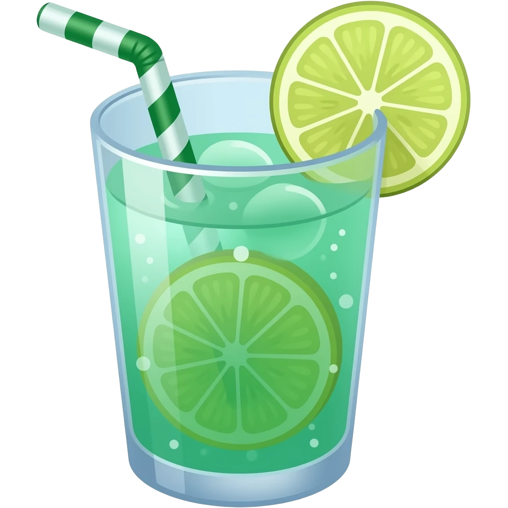 Mint drink emoji