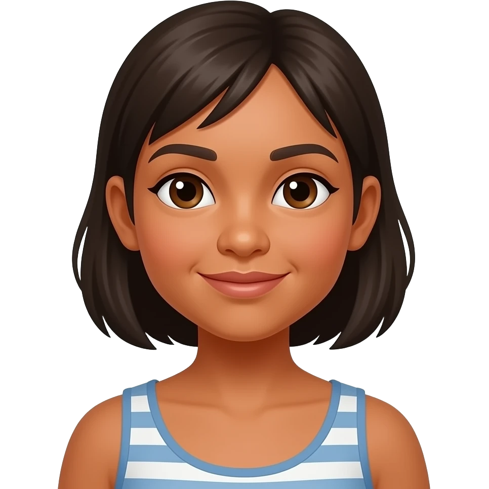 Papua girl emoji emoji