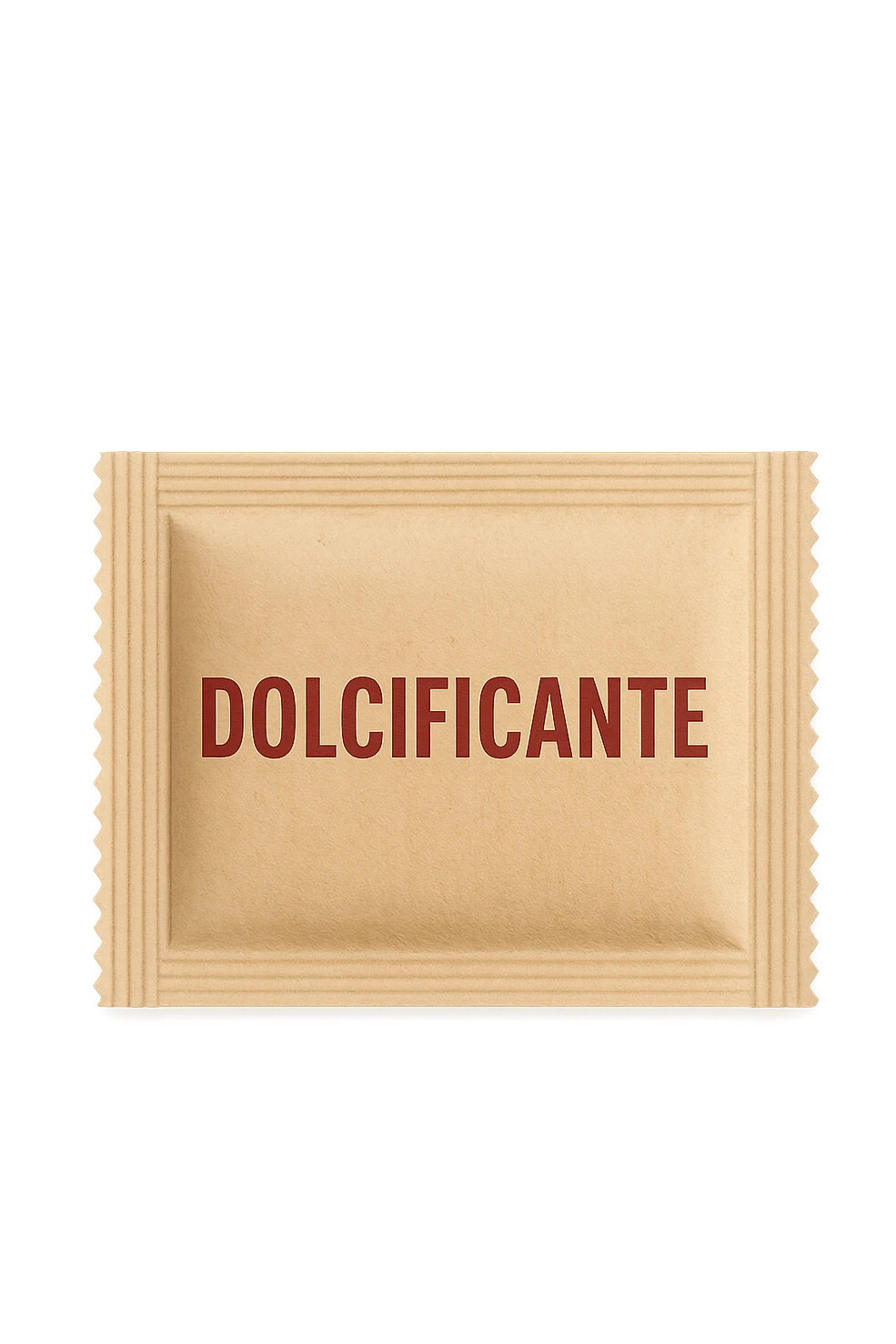 boccetta di dolcificante con la scritta "DOLCIFICANTE" SULL'ETICHETTA, ISOLATA SU SFONDO BIANCO emoji