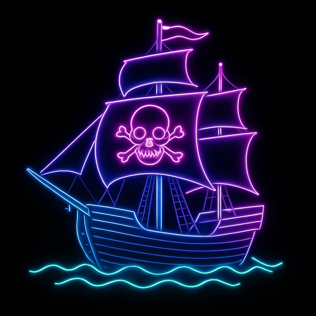 pirate ship emoji