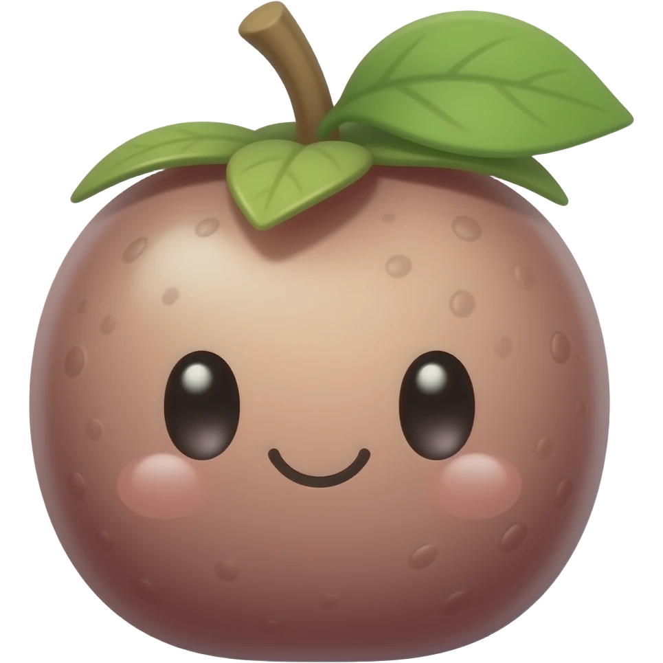 Kawaii physalia phylasis fruit emoji