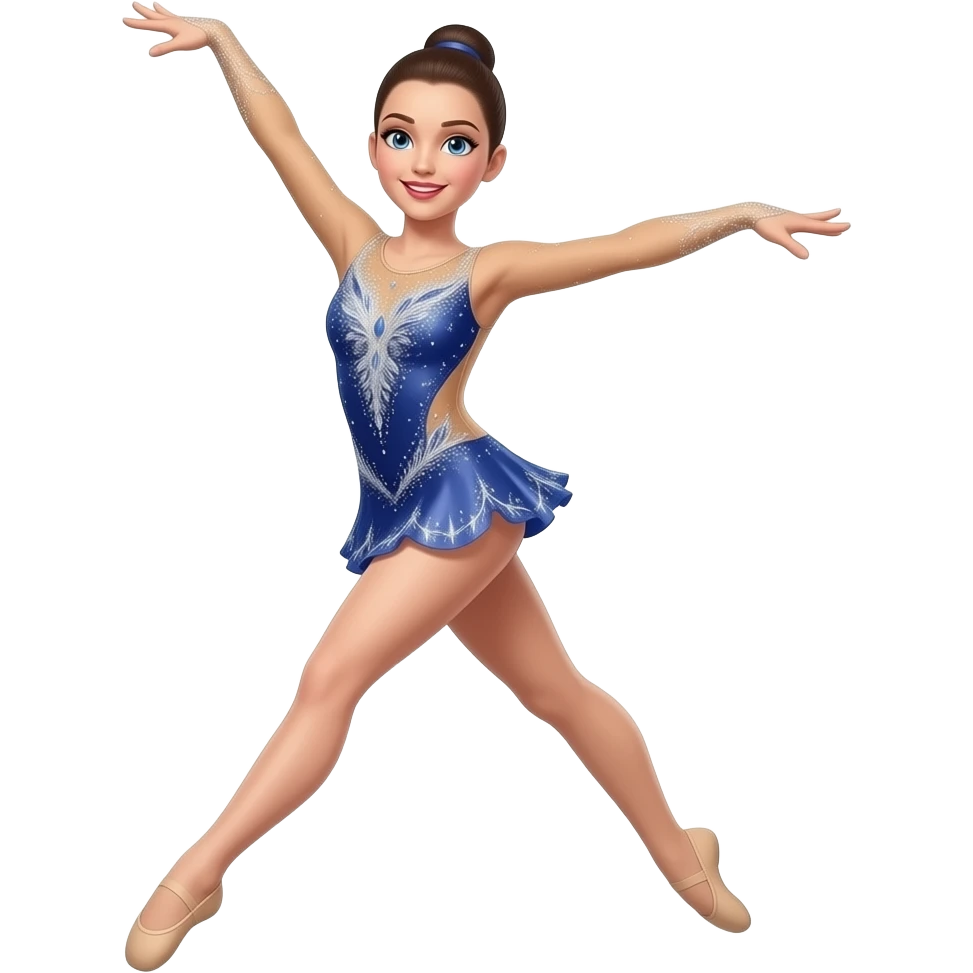 Ginnasta ritmica emoji