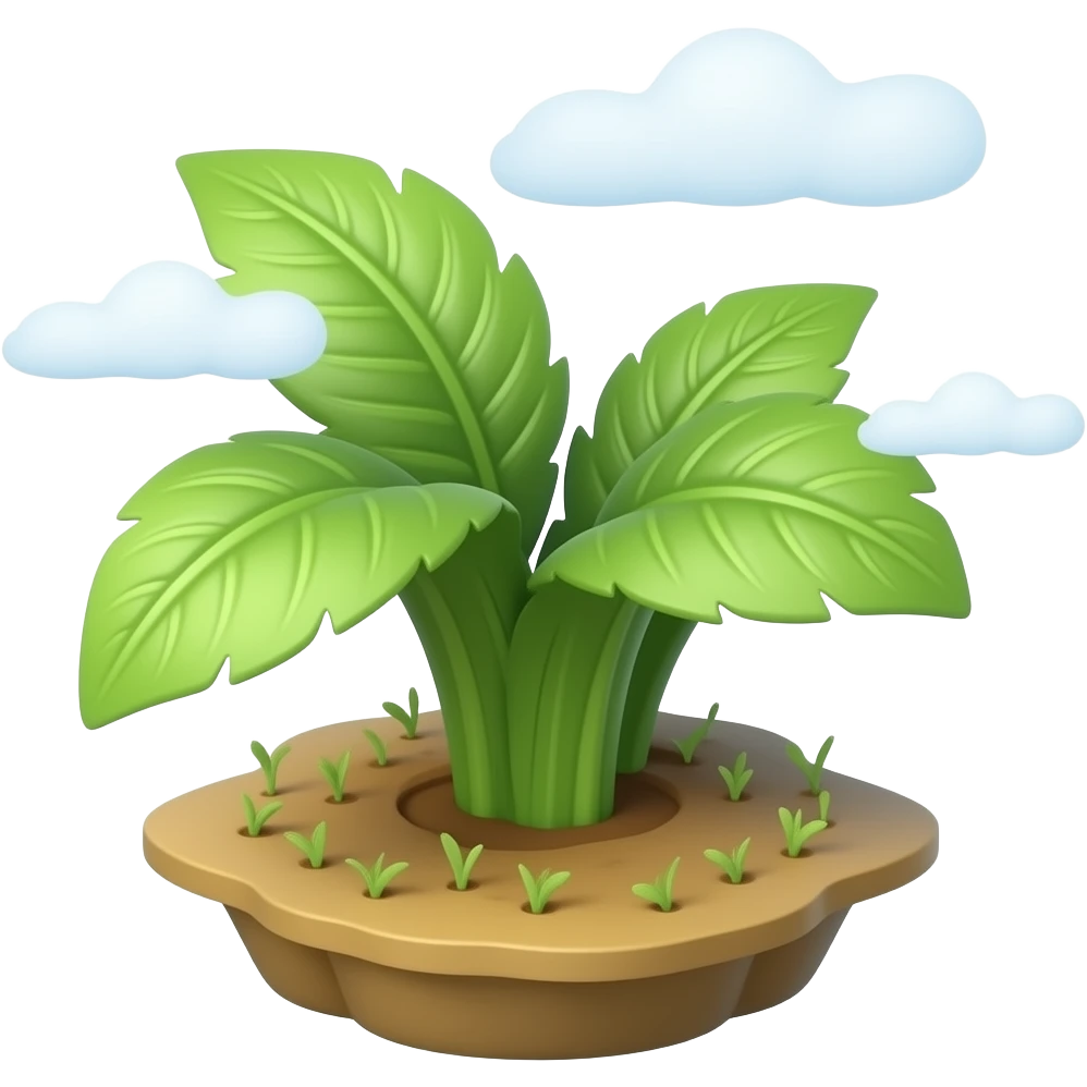 plant flying emoji