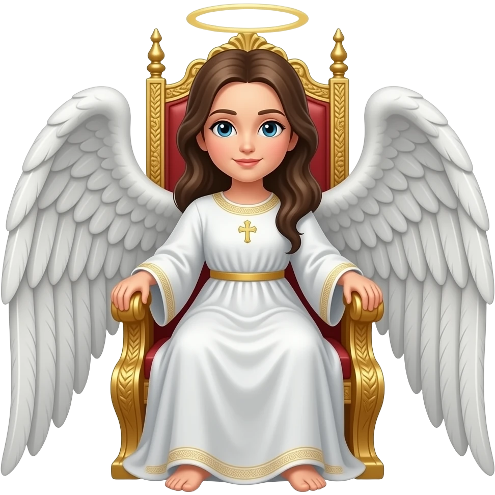 biblically accurate depiction of a Throne angel emoji
