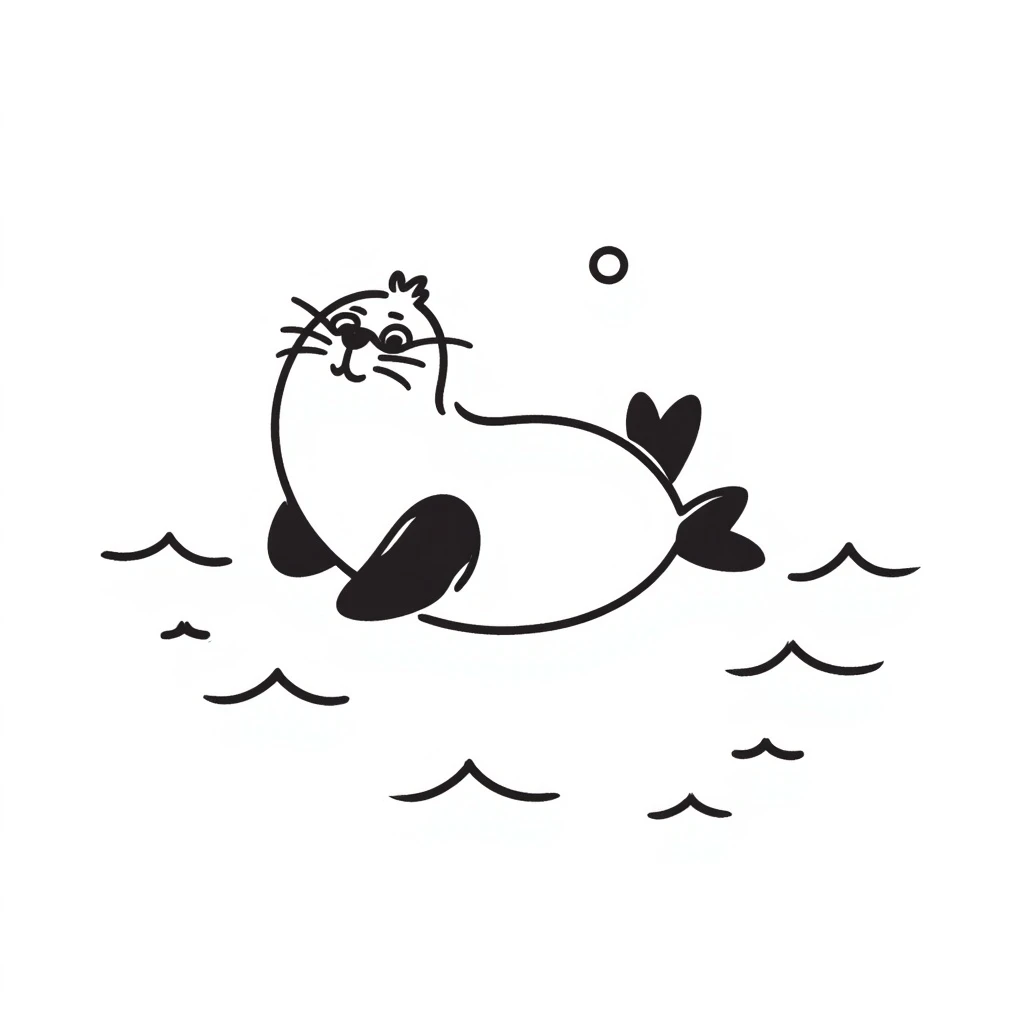 Sea lion emoji
