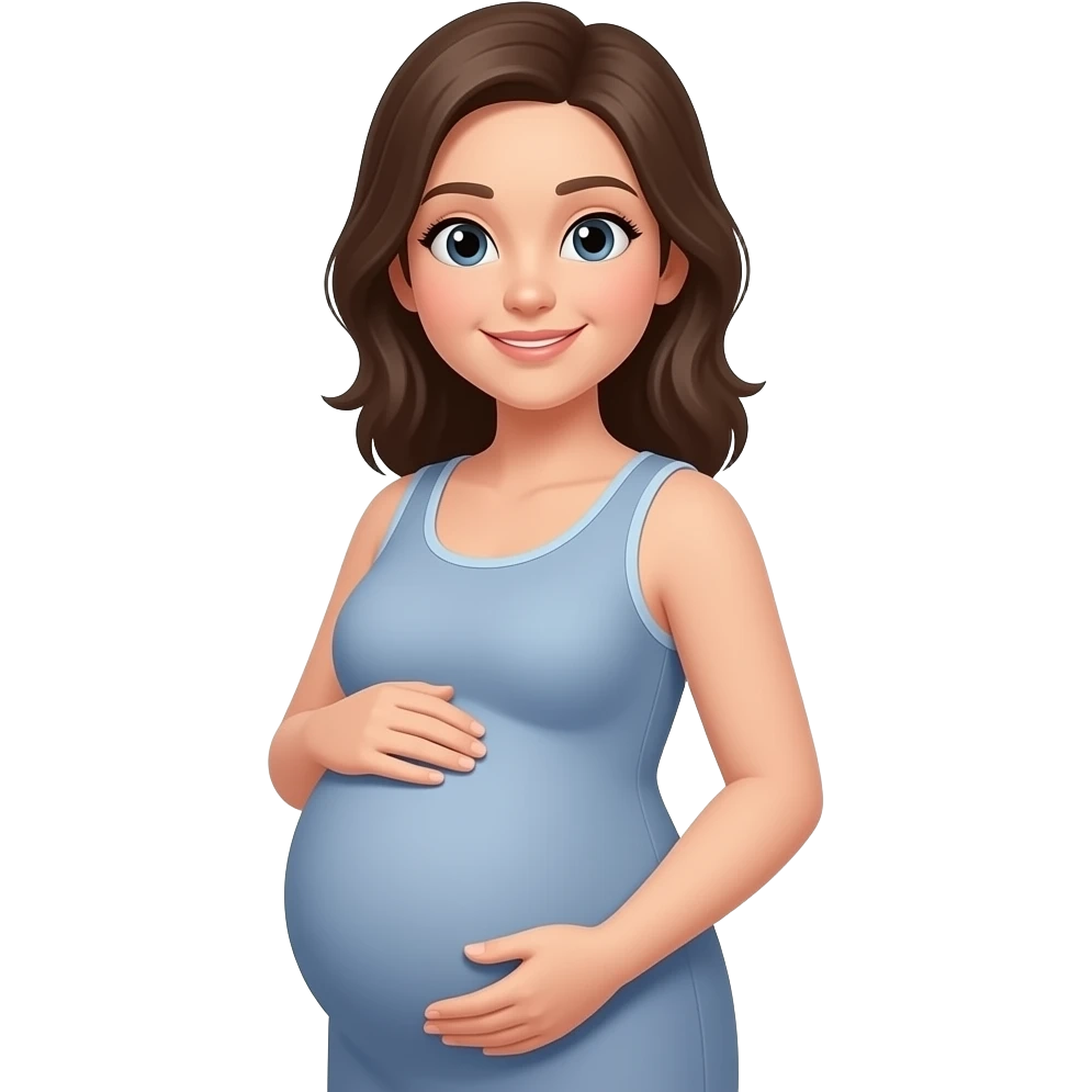 pregnant woman emoji