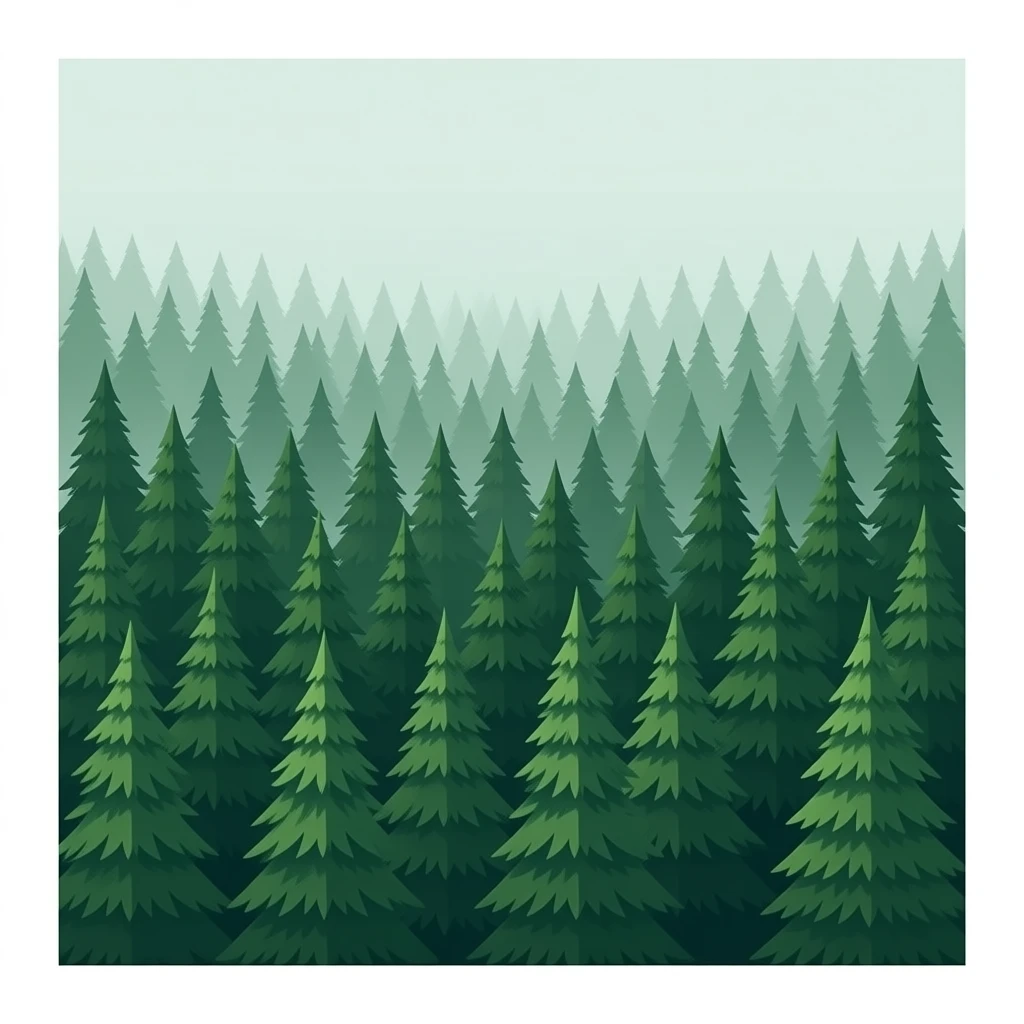 The forest emoji