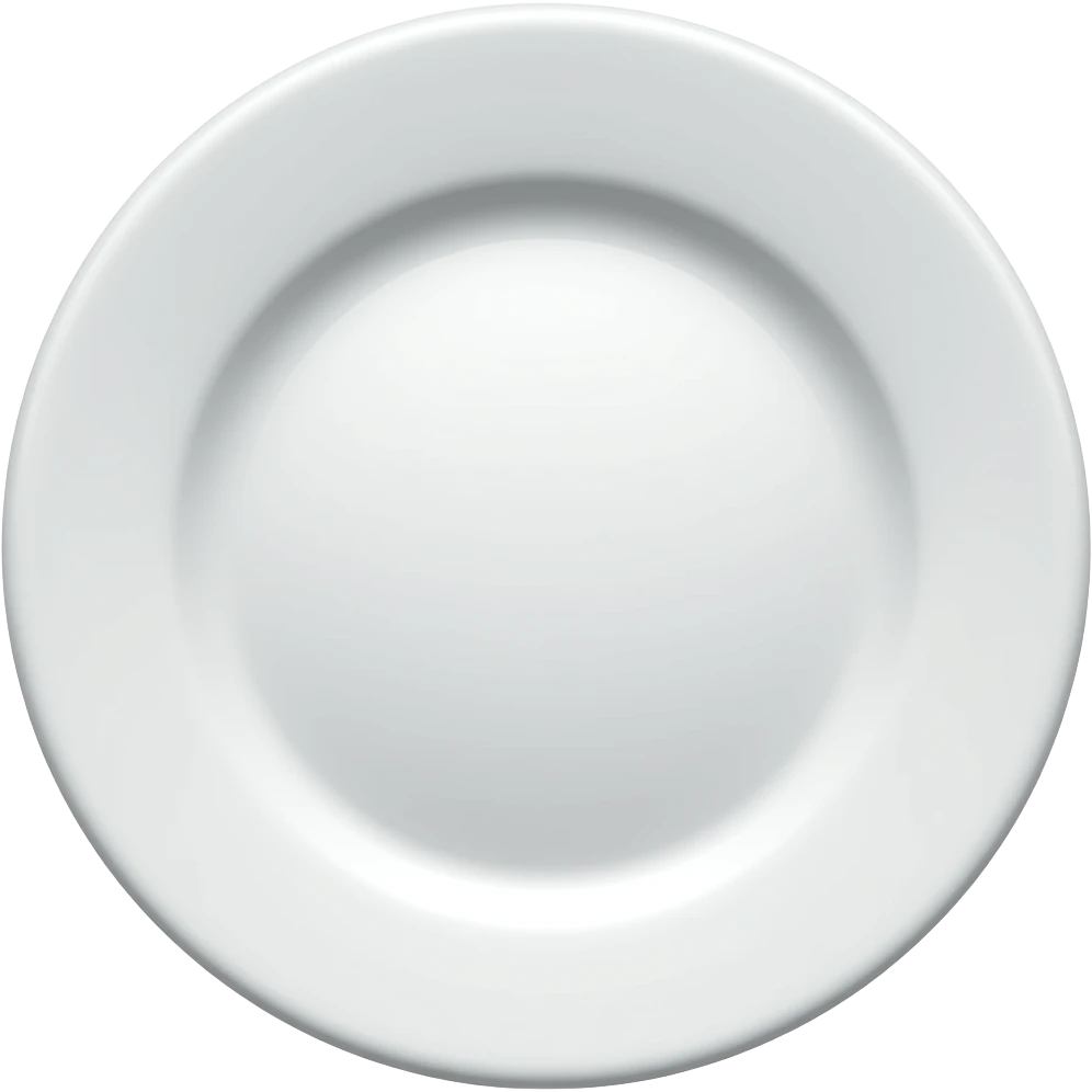 white plate emoji