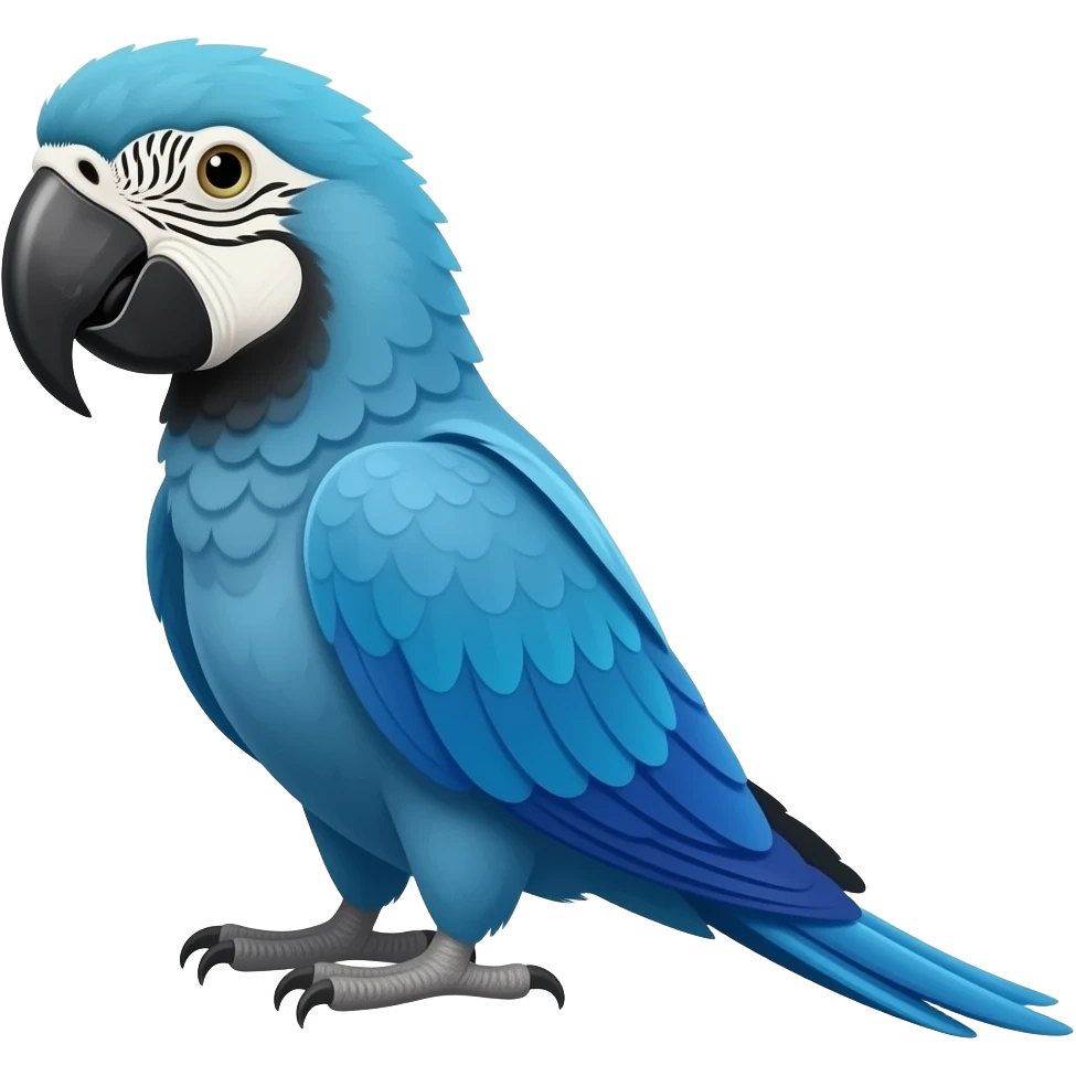 Arara azul emoji