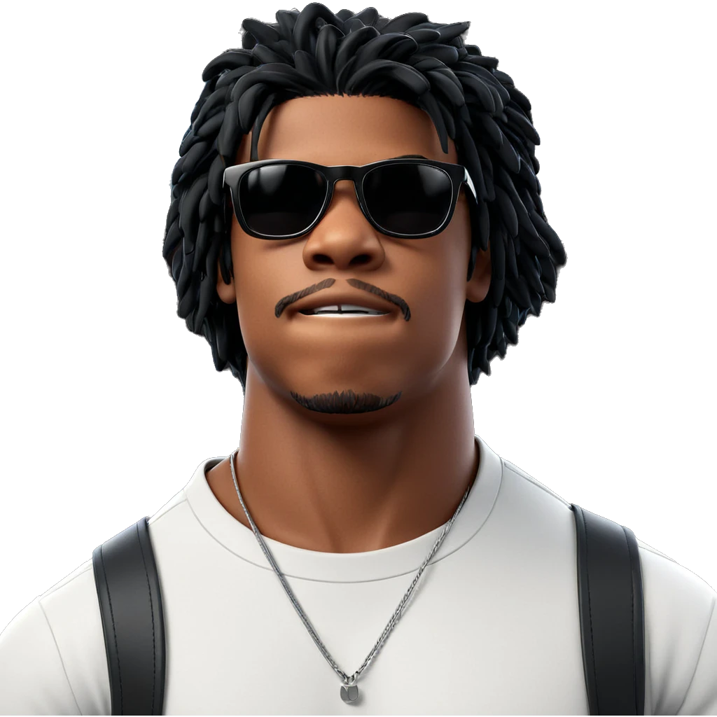 cool guy in stylish outfit emoji