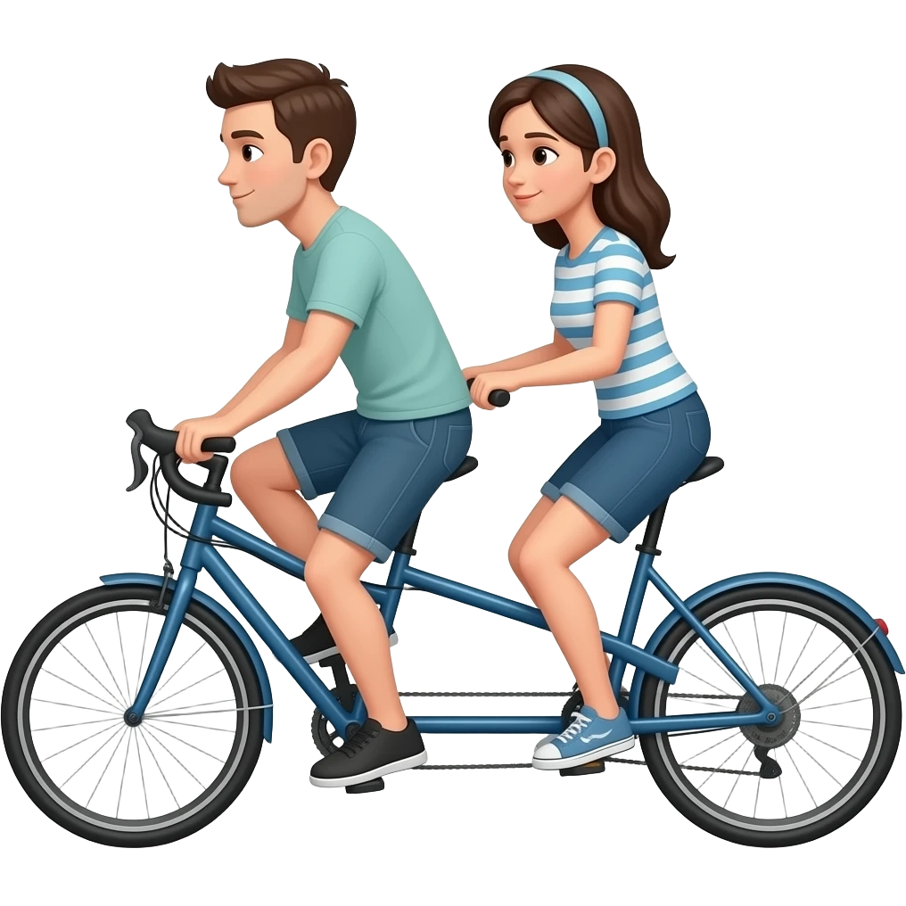2 person  bicycle 3 wheels emoji