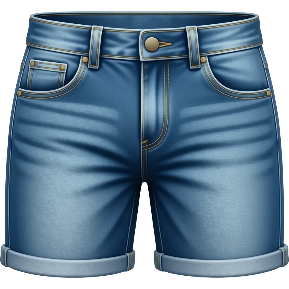 knee lenght jorts jeans emoji
