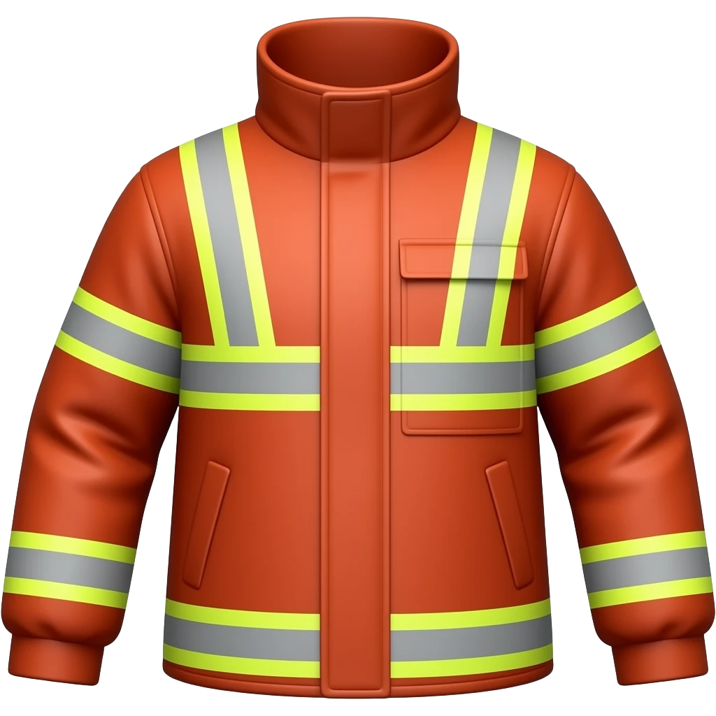 fire jacket emoji