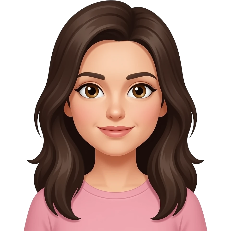 woman with long hair emoji