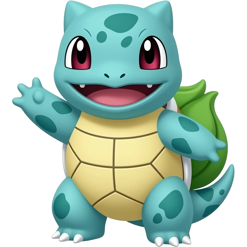 Bulbasaur hello emoji