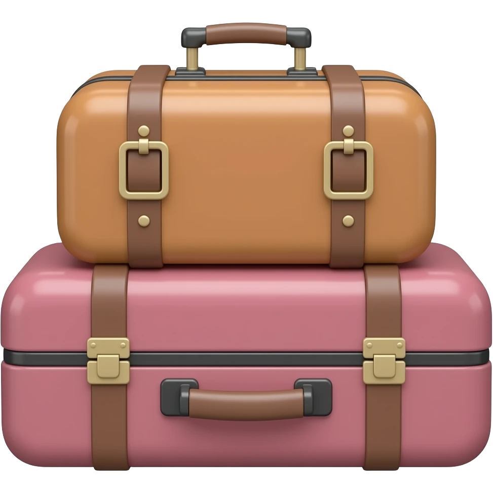 PIONK SUITCASES emoji