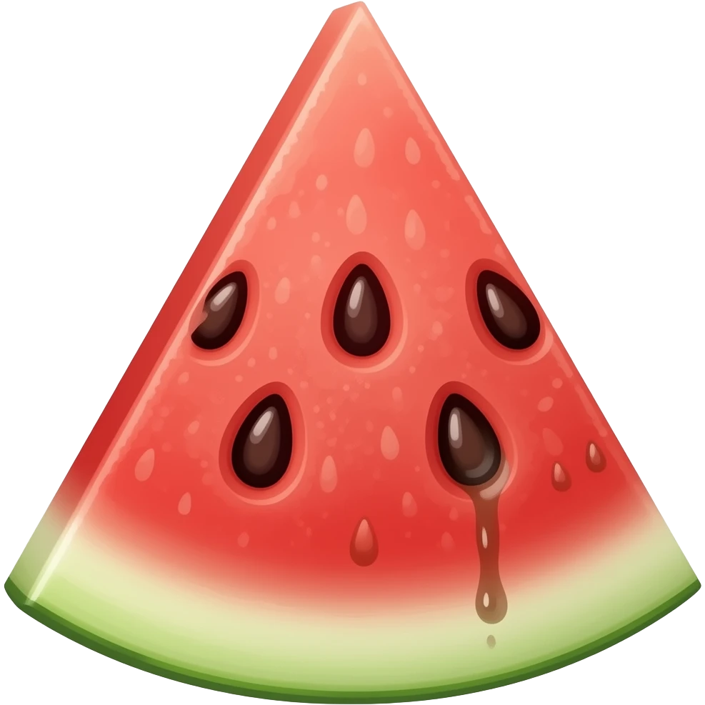 bozulmaya başlamış karpuz dilimi emoji