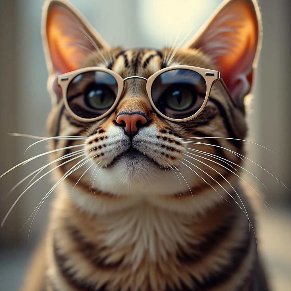 Cat wearing sunglasses emoji