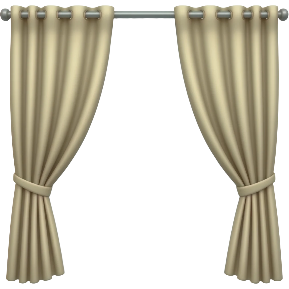 curtains emoji