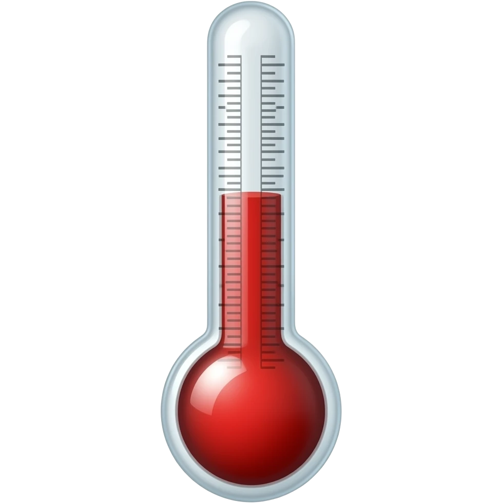 thermometer emoji
