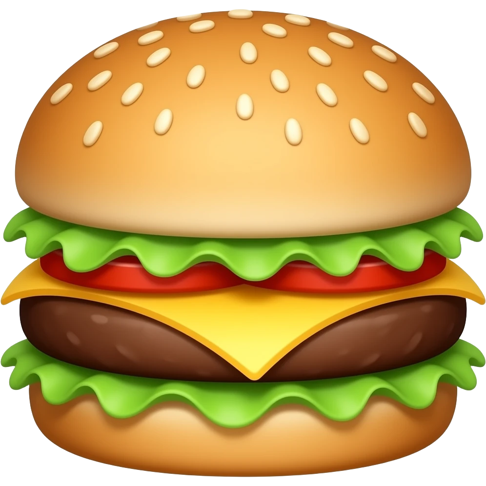 Hamburger emoji