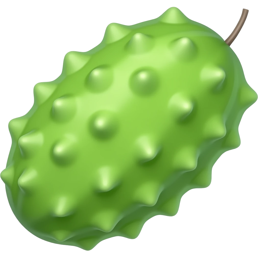 Kawaii cucamelon emoji