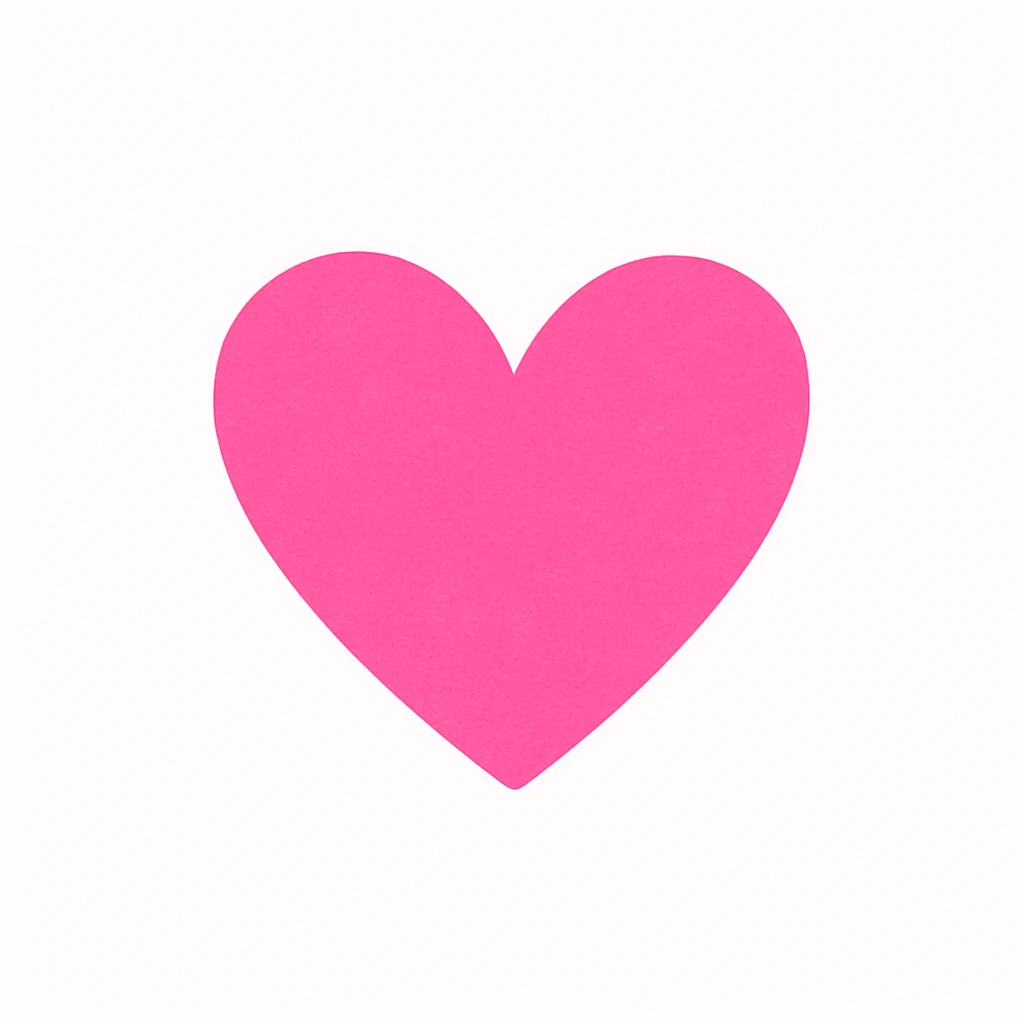 heart pink emoji