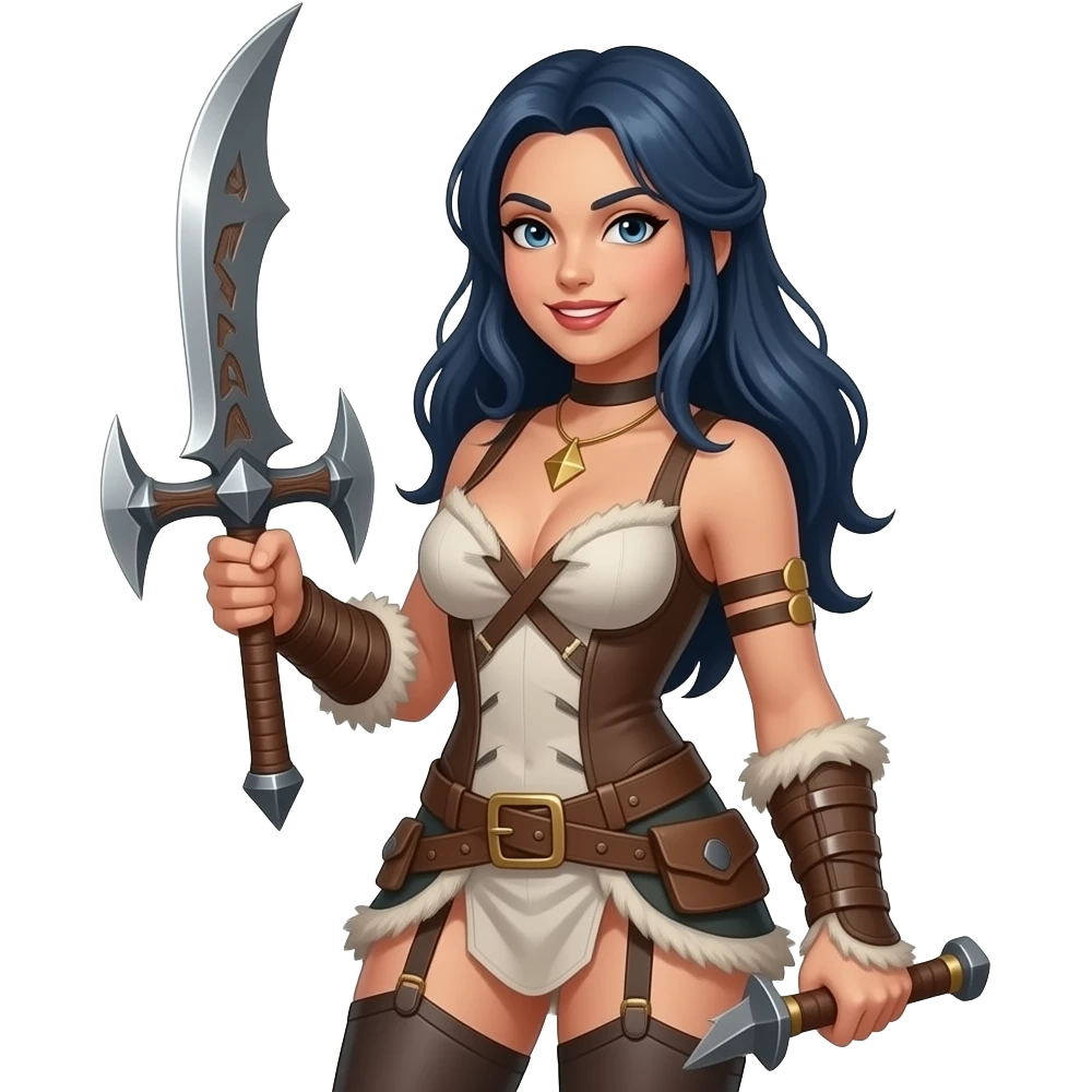 make a naughty sexual and seductive that just says the word "Primal Hunter" emoji