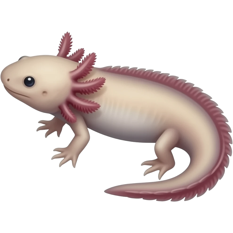 Un ajolote mexicano emoji