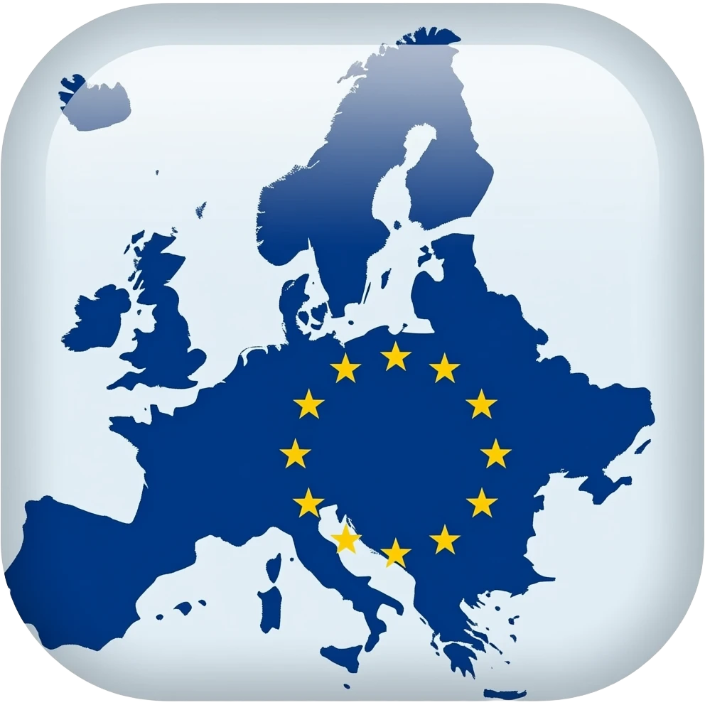 eu map icon emoji