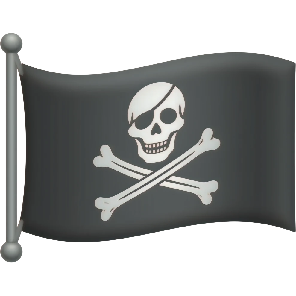 pirate flag emoji