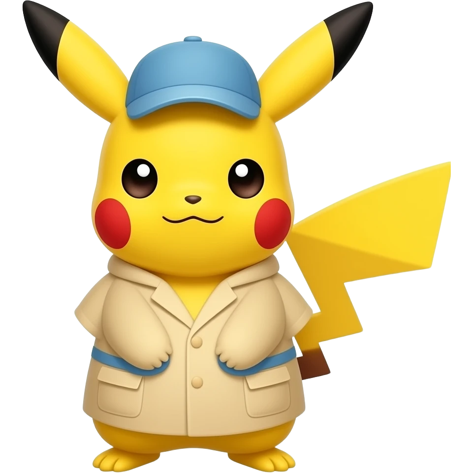 Pikachu inside of Pikachu emoji