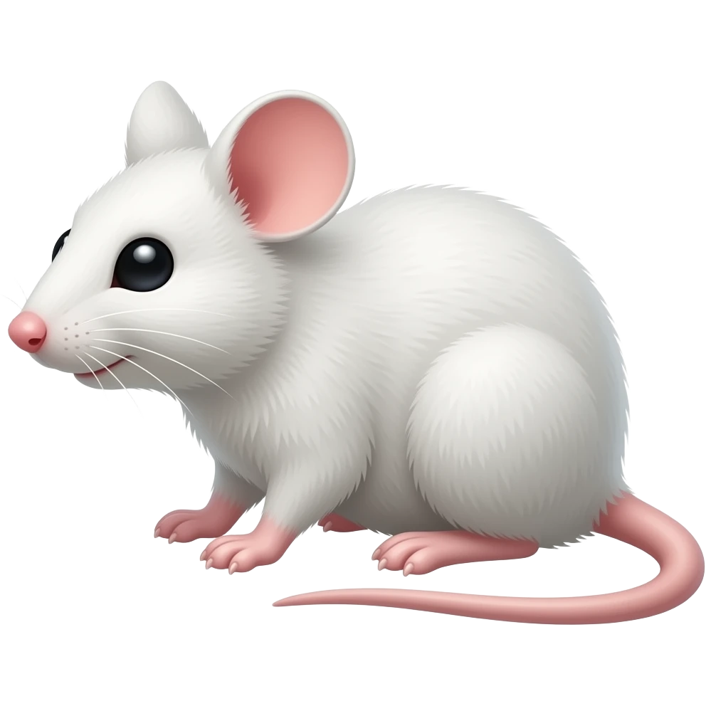 White Mouse emoji